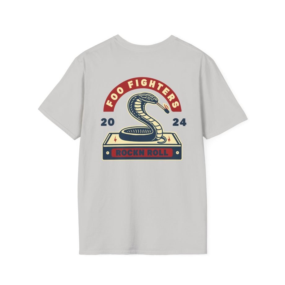 Foo Fighters Cobra Unisex Softstyle T-Shirt