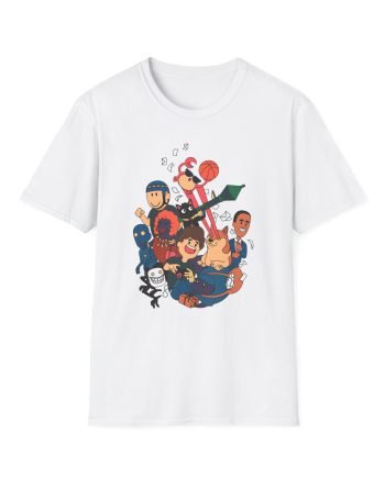 Denisdaily Unisex Softstyle T-Shirt