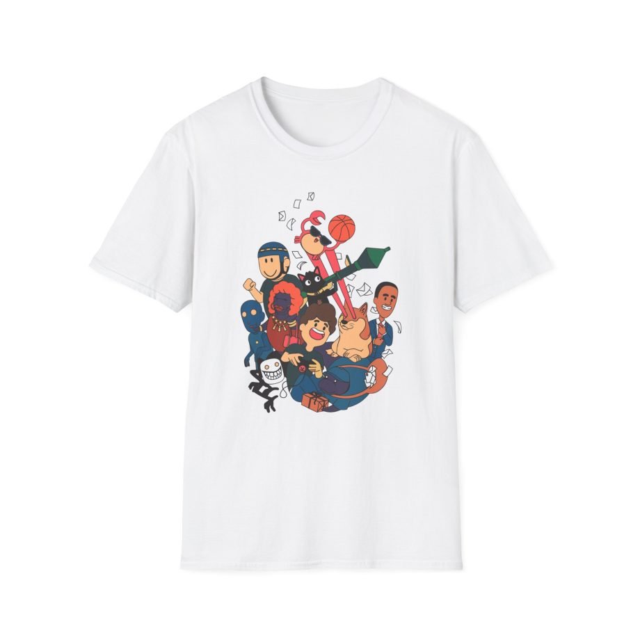 Denisdaily Unisex Softstyle T-Shirt