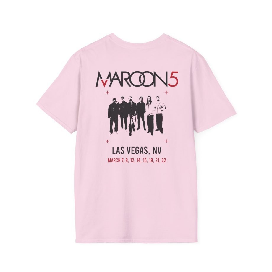 Adam Levine M5LV 2025 Flowers Unisex Softstyle T-Shirt