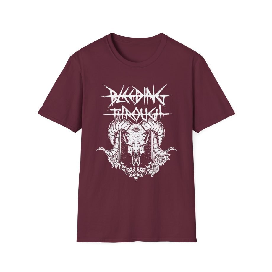 Bleeding Through Goat Skull Unisex Softstyle T-Shirt