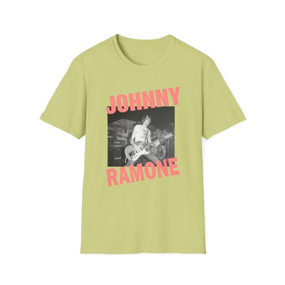 Johnny Ramone Riff Unisex Softstyle T-Shirt