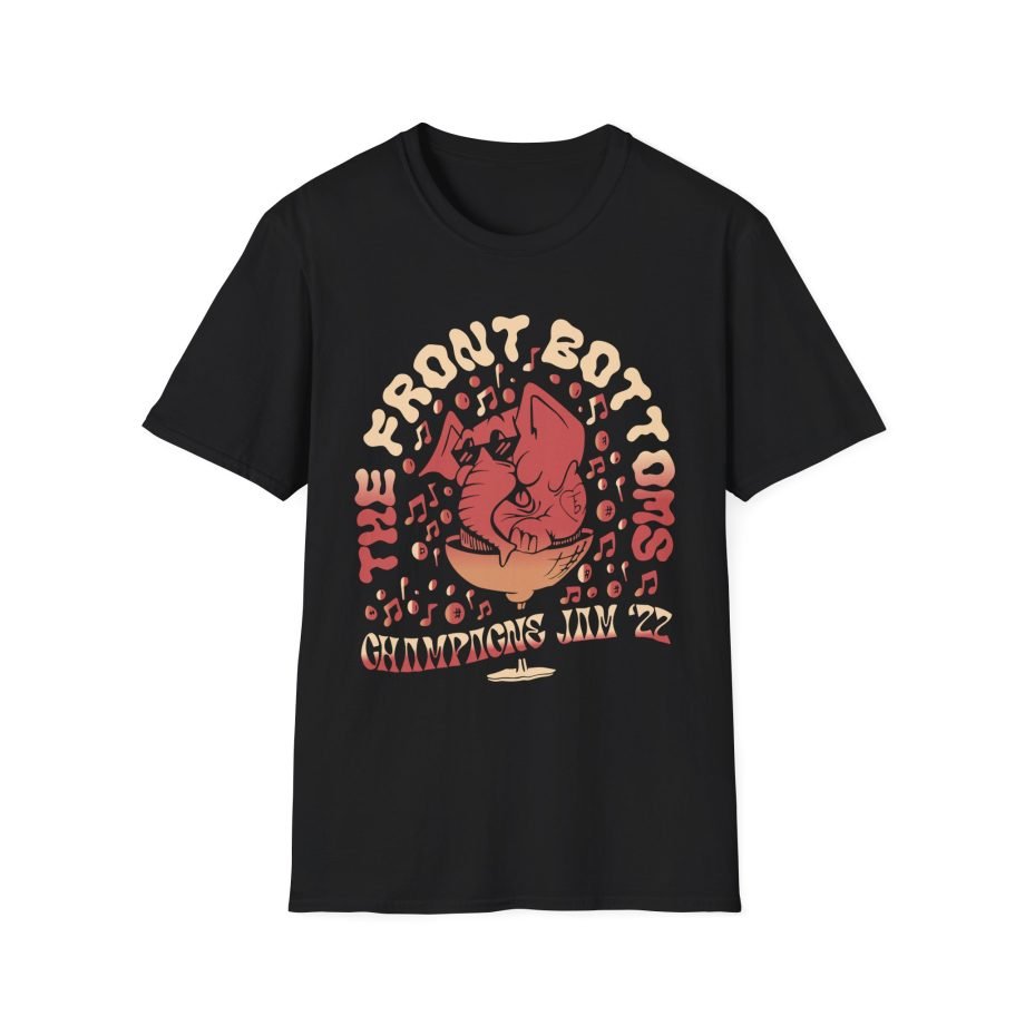 The Front Bottoms Champagne Jam 2022 Unisex Softstyle T-Shirt