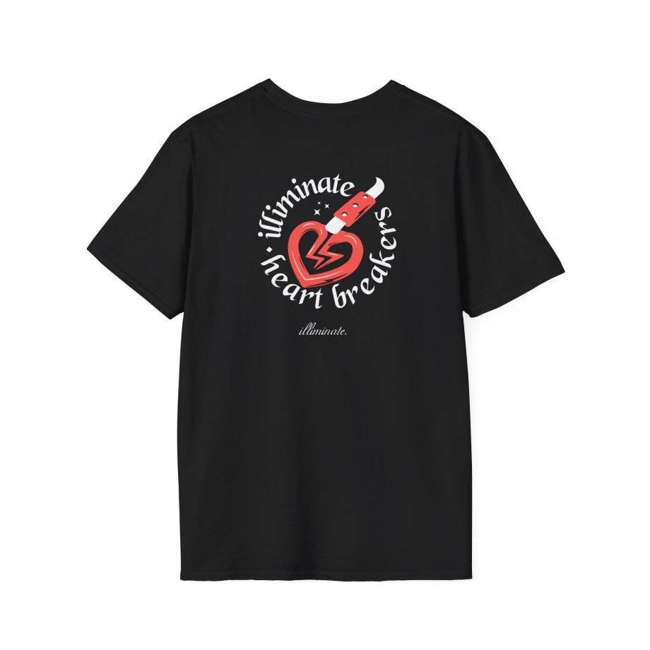 Illiminate Heart Breakers Unisex Softstyle T-Shirt