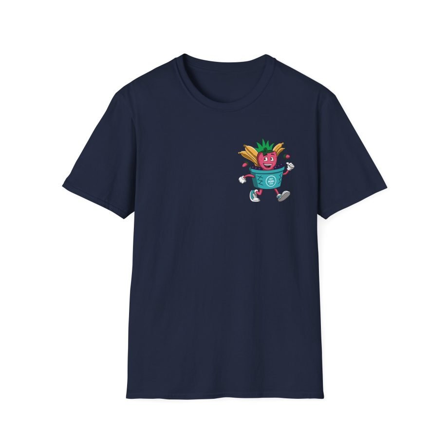 Acai Bowl Mascot Unisex Softstyle T-Shirt