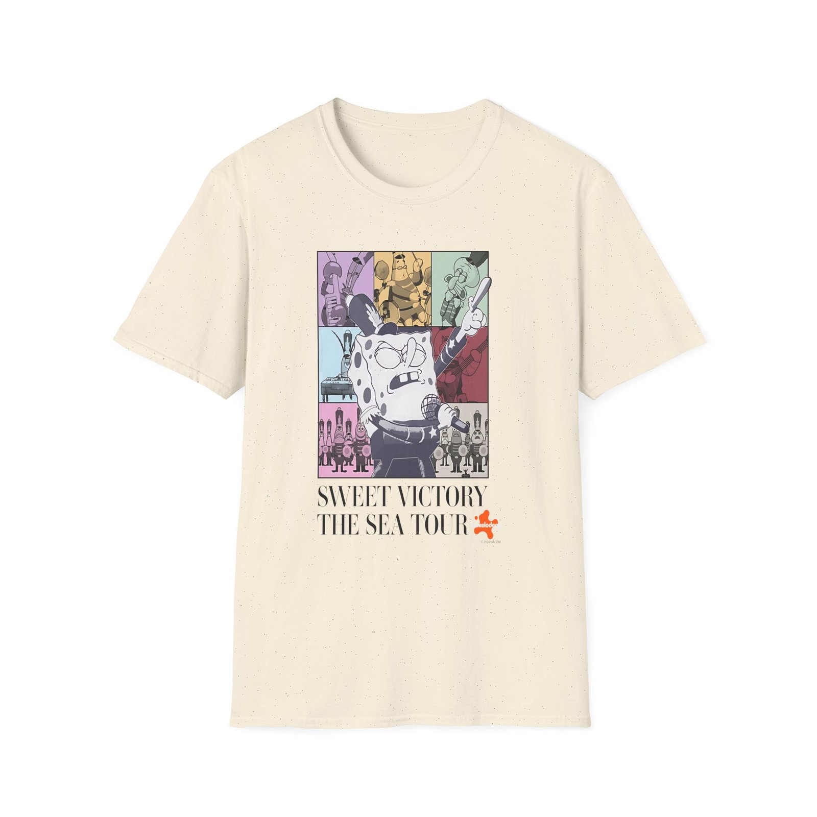 Spongebob Sweet Victory The Sea Tour Unisex Softstyle T-Shirt