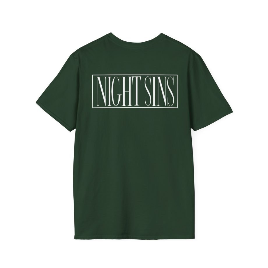 Night Sins Portrait in Silver Style Unisex Softstyle T-Shirt