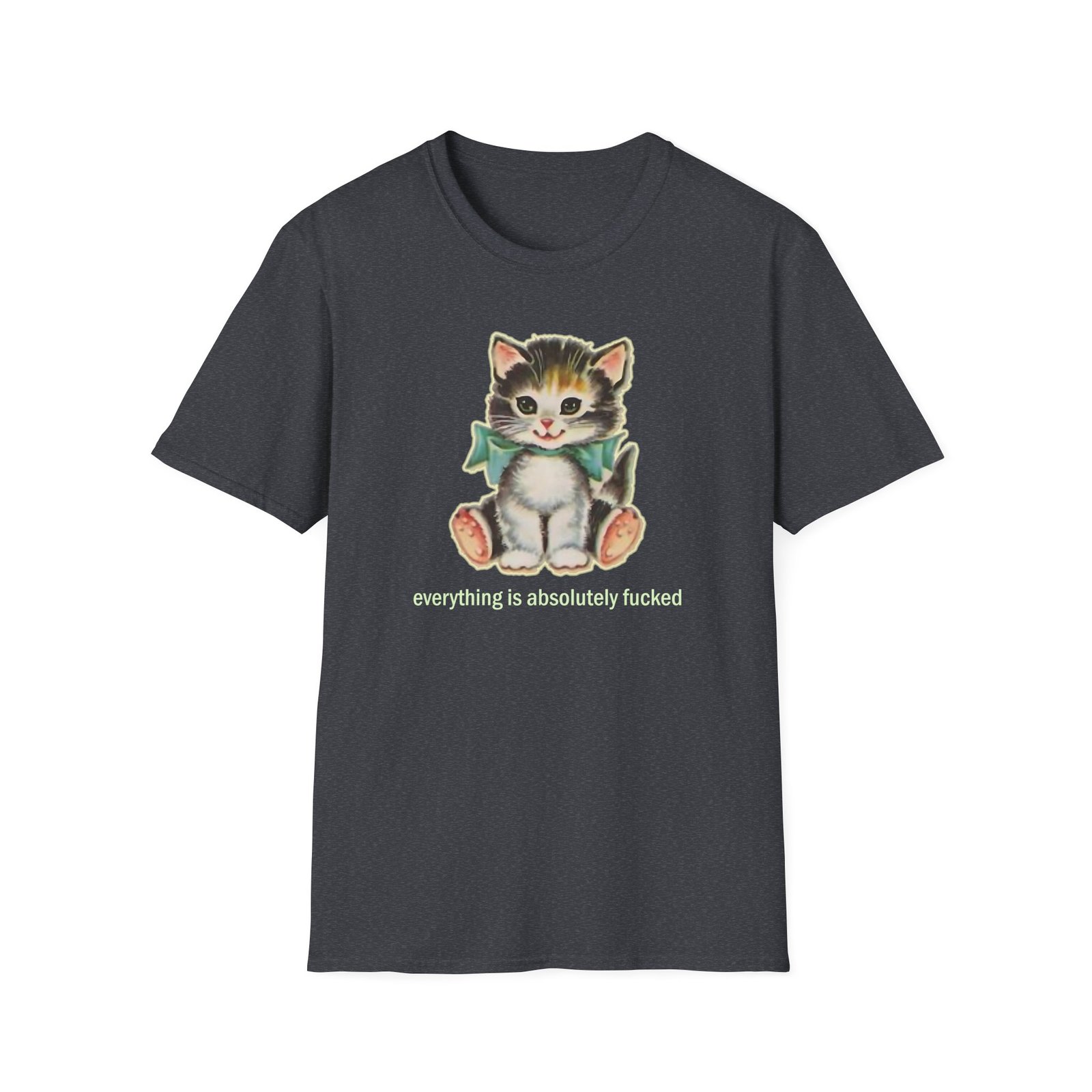 Paleface Cursed Cat Unisex Softstyle T-Shirt