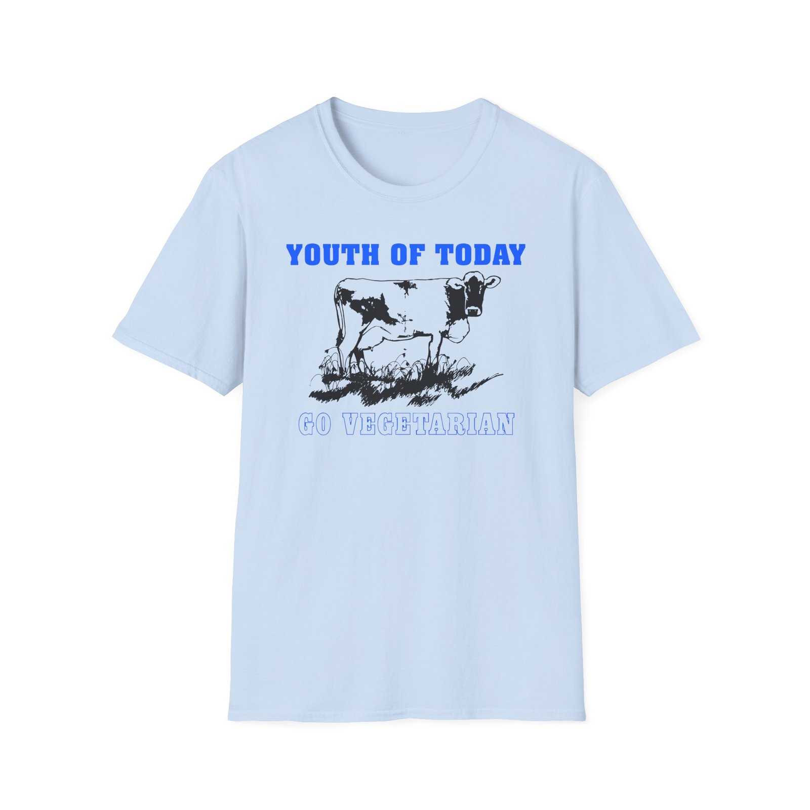 Youth of Today Go Vegetarian Unisex Softstyle T-Shirt