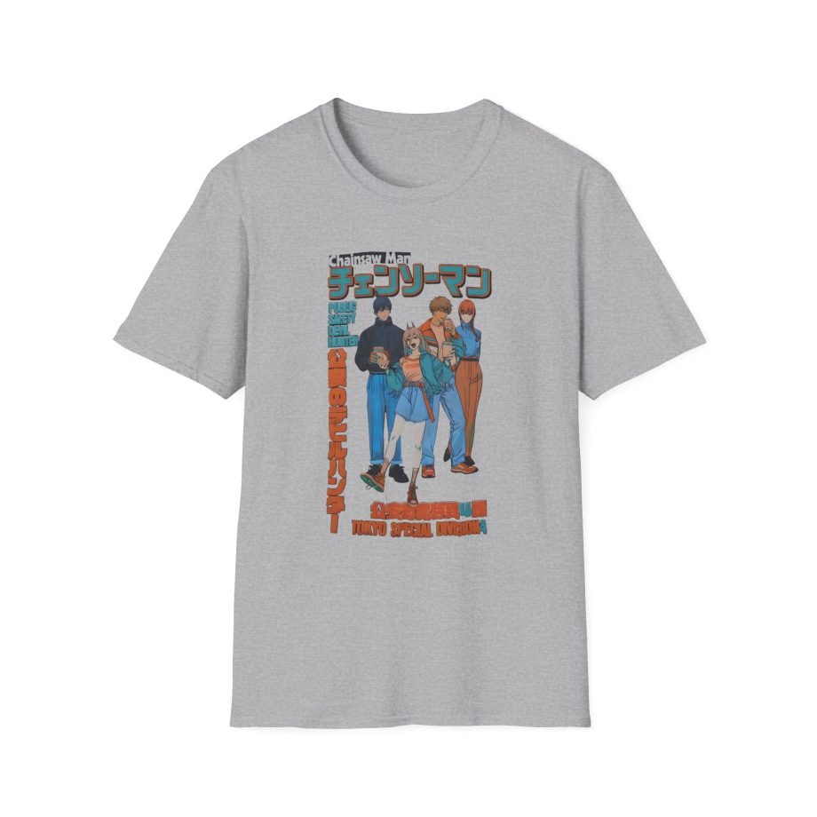 Chainsaw Man Group Unisex Softstyle T-Shirt