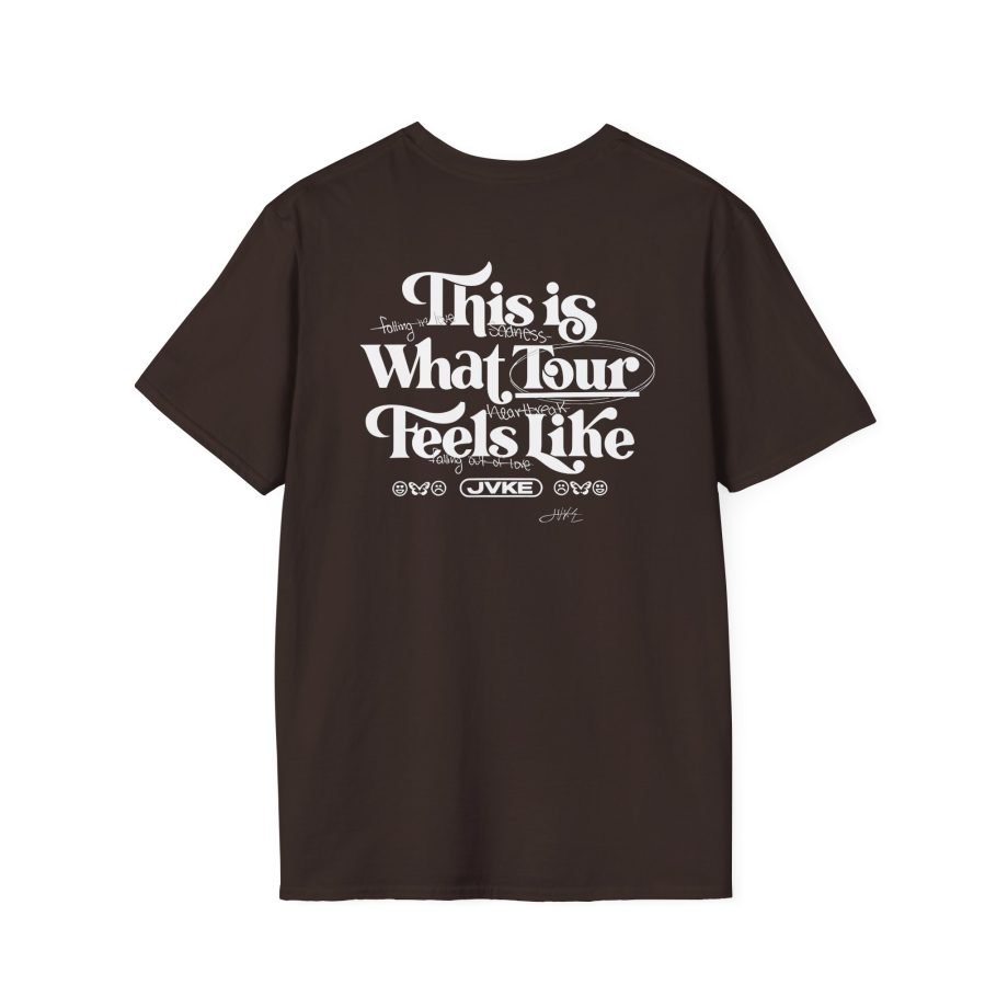 Jvke What Tour Feels Like Unisex Softstyle T-Shirt