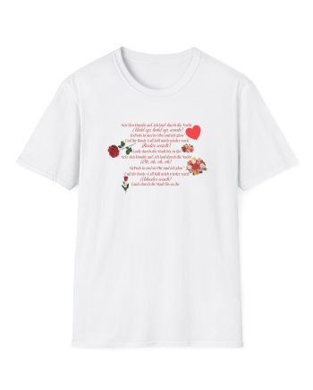 Papaplatte BIS ZU IHR Unisex Softstyle T-Shirt