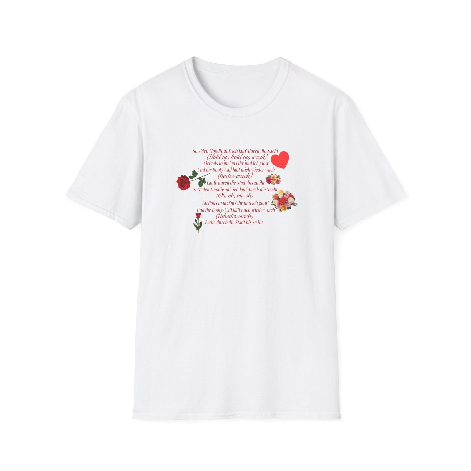 Papaplatte BIS ZU IHR Unisex Softstyle T-Shirt