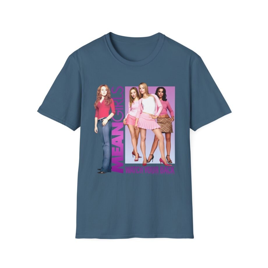 Amc Mean Girl Movie Poster Unisex Softstyle T-Shirt