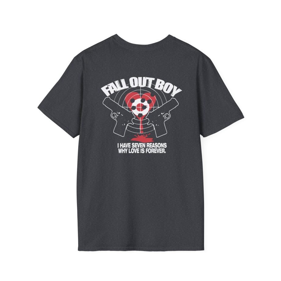 Fall Out Boy Gun I Have Seven Reasons Unisex Softstyle T-Shirt