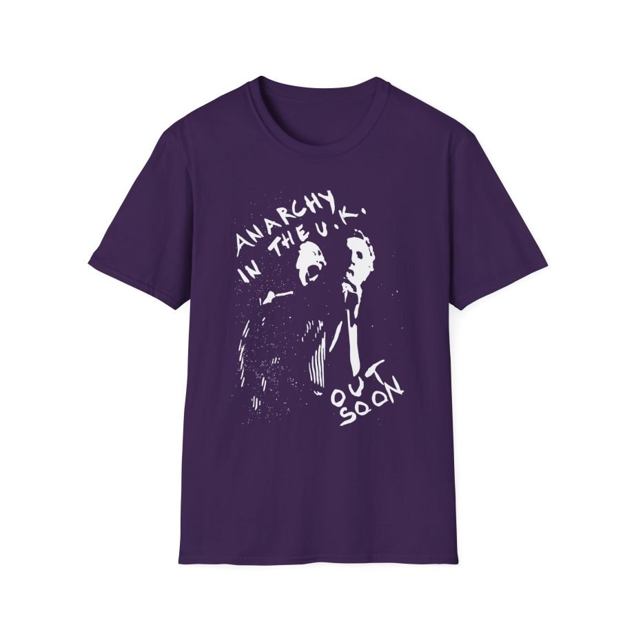 SP Anarchy in the Uk Out Soon Unisex Softstyle T-Shirt