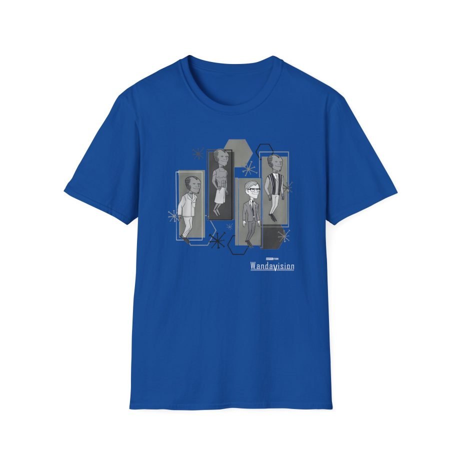 Wandavision Wardrobe Changes Unisex Softstyle T-Shirt