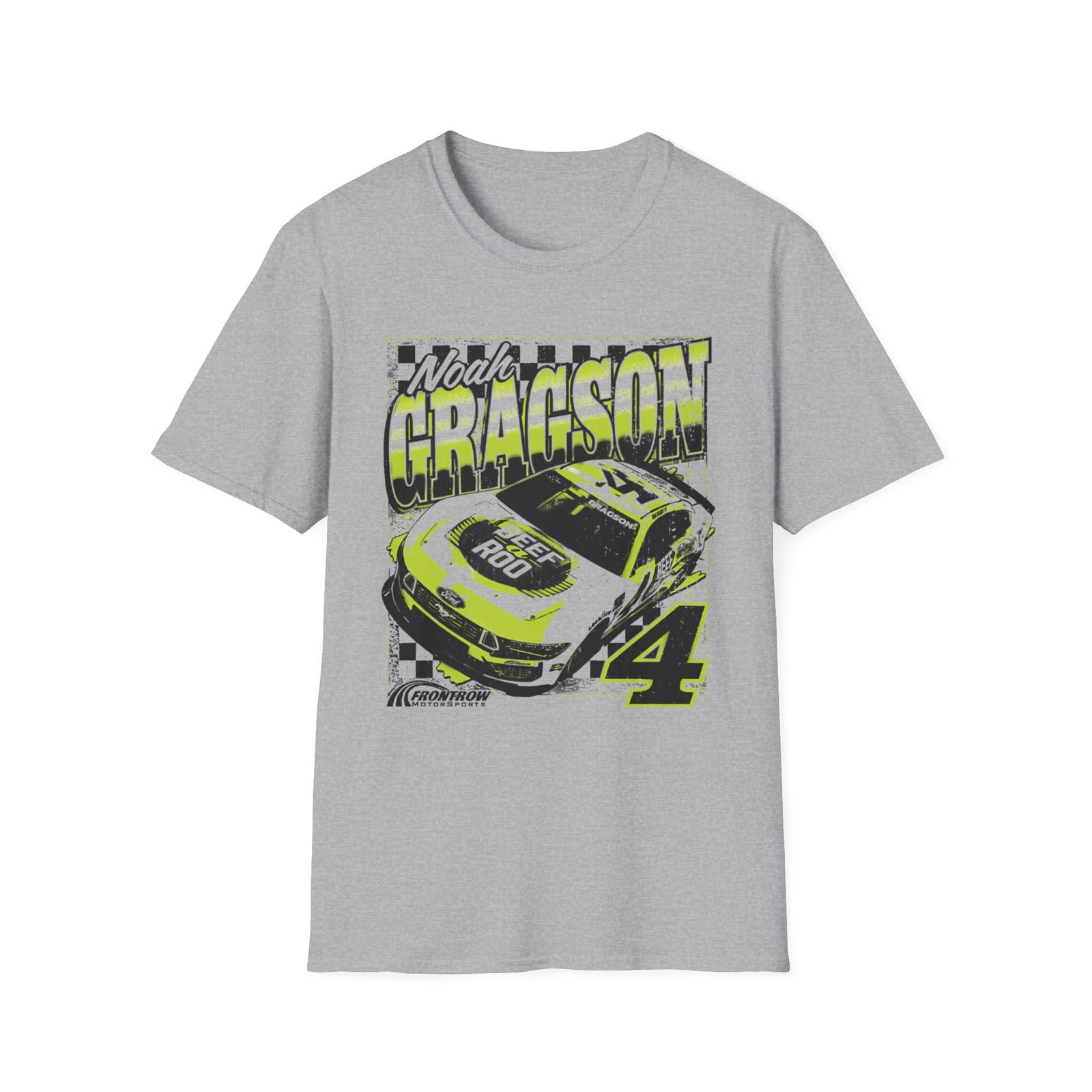 Noah Gragson Beef a Roo 2 Spot Unisex Softstyle T-Shirt