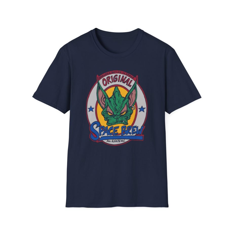 Tankard Space Brew Unisex Softstyle T-Shirt
