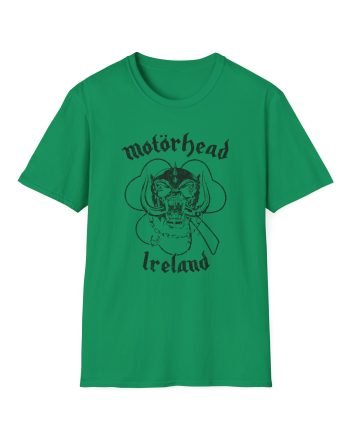 Motorhead Warpig Shamrock Unisex Softstyle T-Shirt