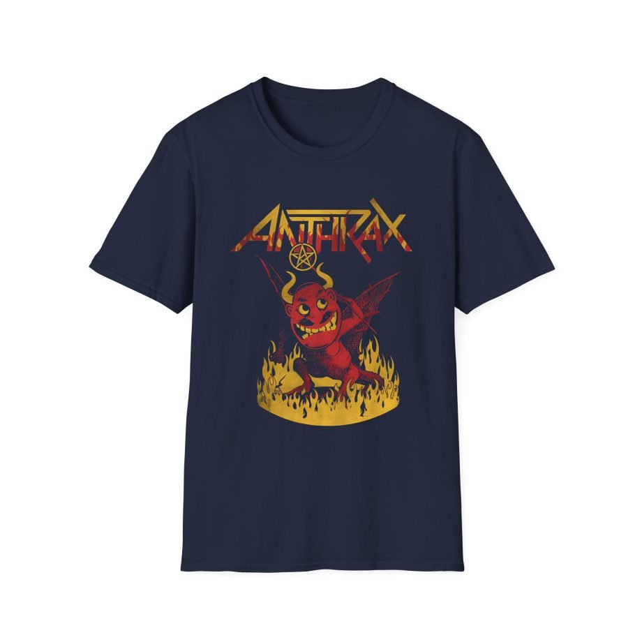 Anthrax Coal Demon Unisex Softstyle T-Shirt