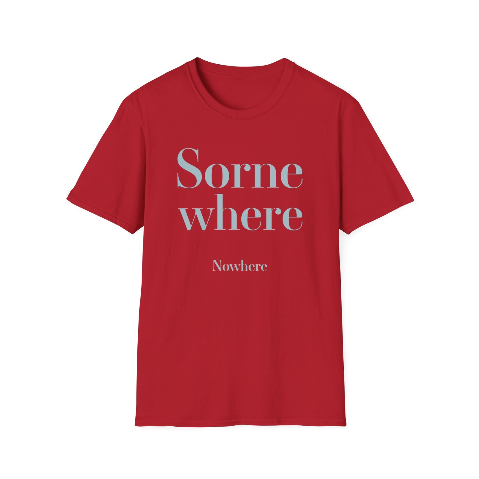 Hundredth The Somewhere Nowhere Unisex Softstyle T-Shirt