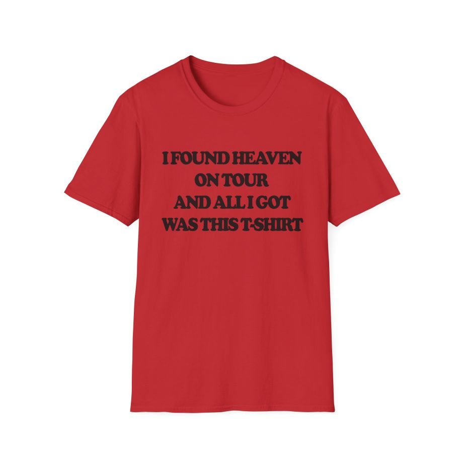 CG I Found Heaven On Tour Unisex Softstyle T-Shirt