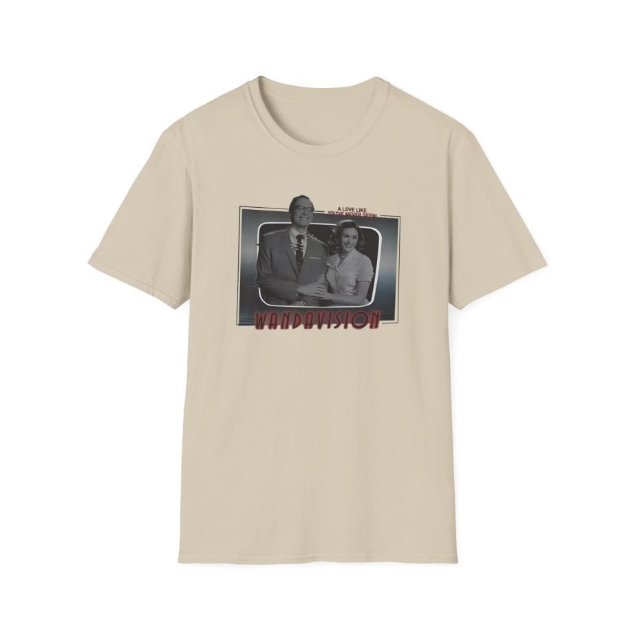 Marvel Wandavision Romantic Couple Unisex Softstyle T-Shirt
