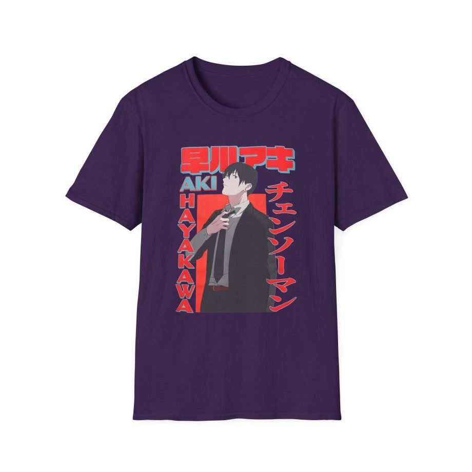 Chainsaw Man Aki Name Unisex Softstyle T-Shirt