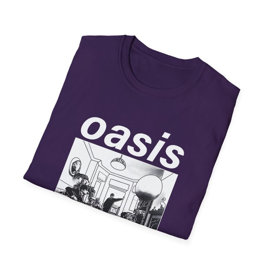Oasis Definitely Maybe Artwork Unisex Softstyle T-Shirt