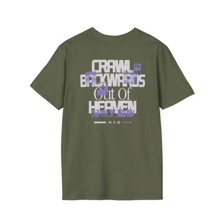 Erra Crawl Backwards Out of Heaven Unisex Softstyle T-Shirt