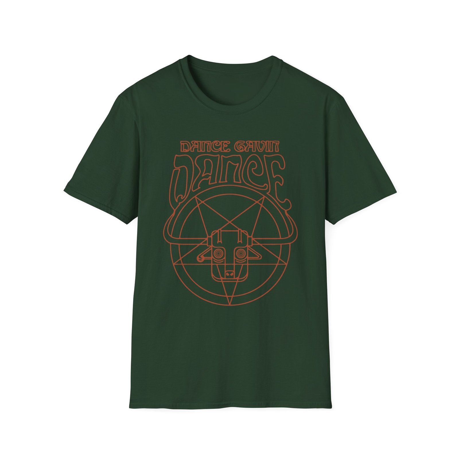 Dance Gavin Dance Pentagram Unisex Softstyle T-Shirt