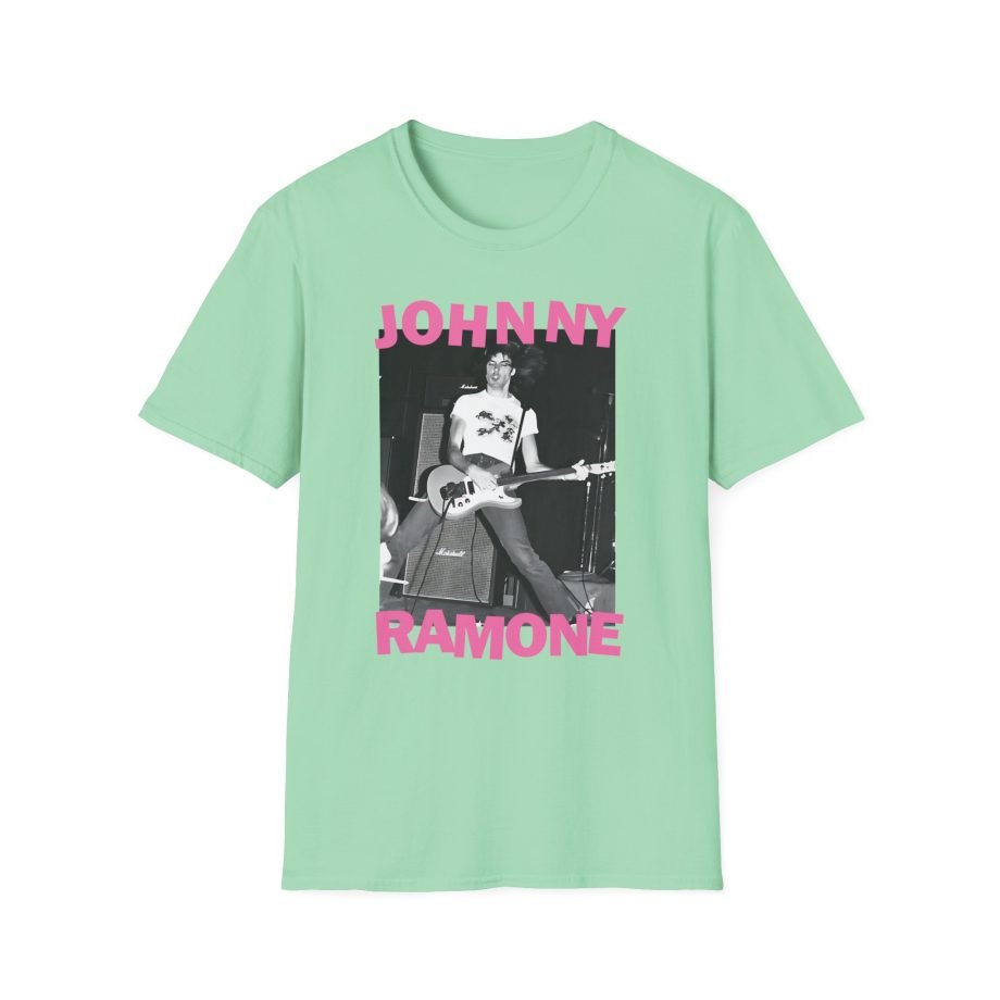 Johnny Ramone Seal Unisex Softstyle T-Shirt