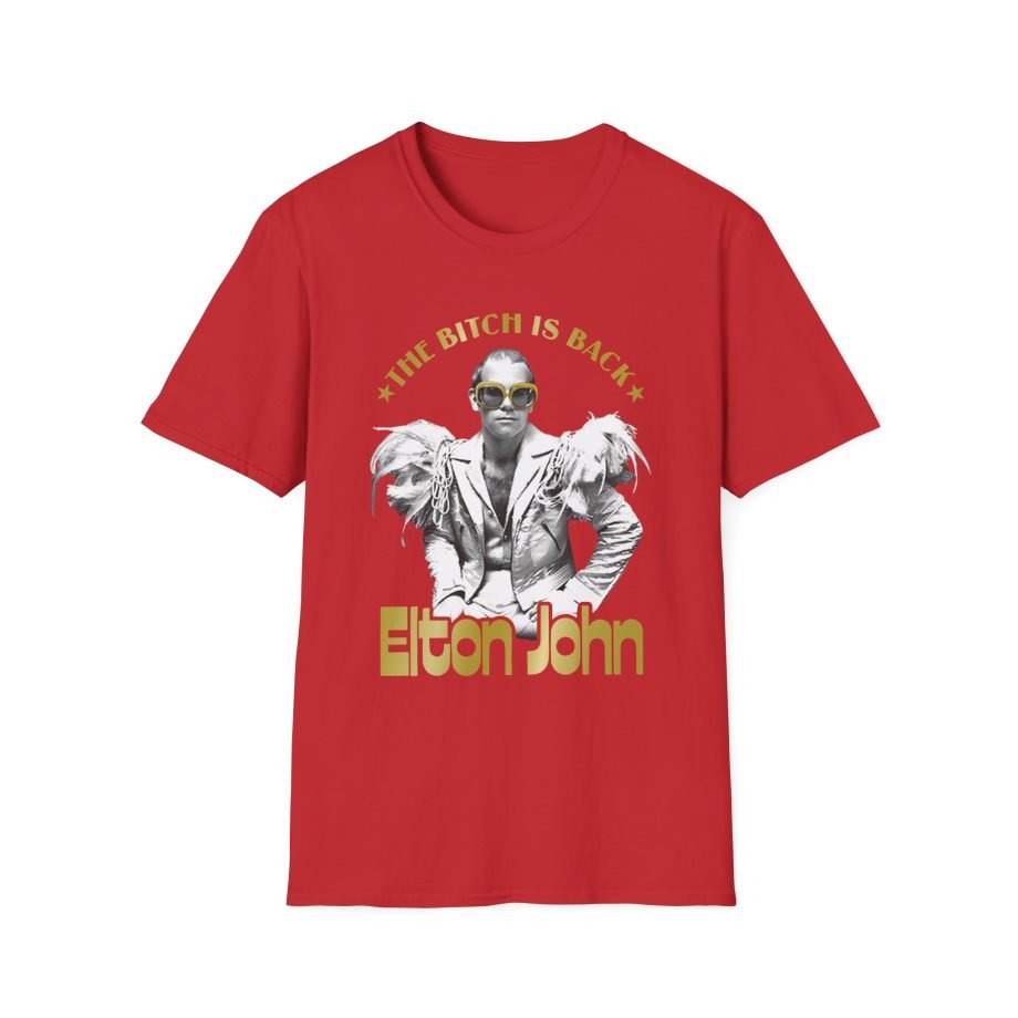 EJF Bitch is Back Foil Unisex Softstyle T-Shirt