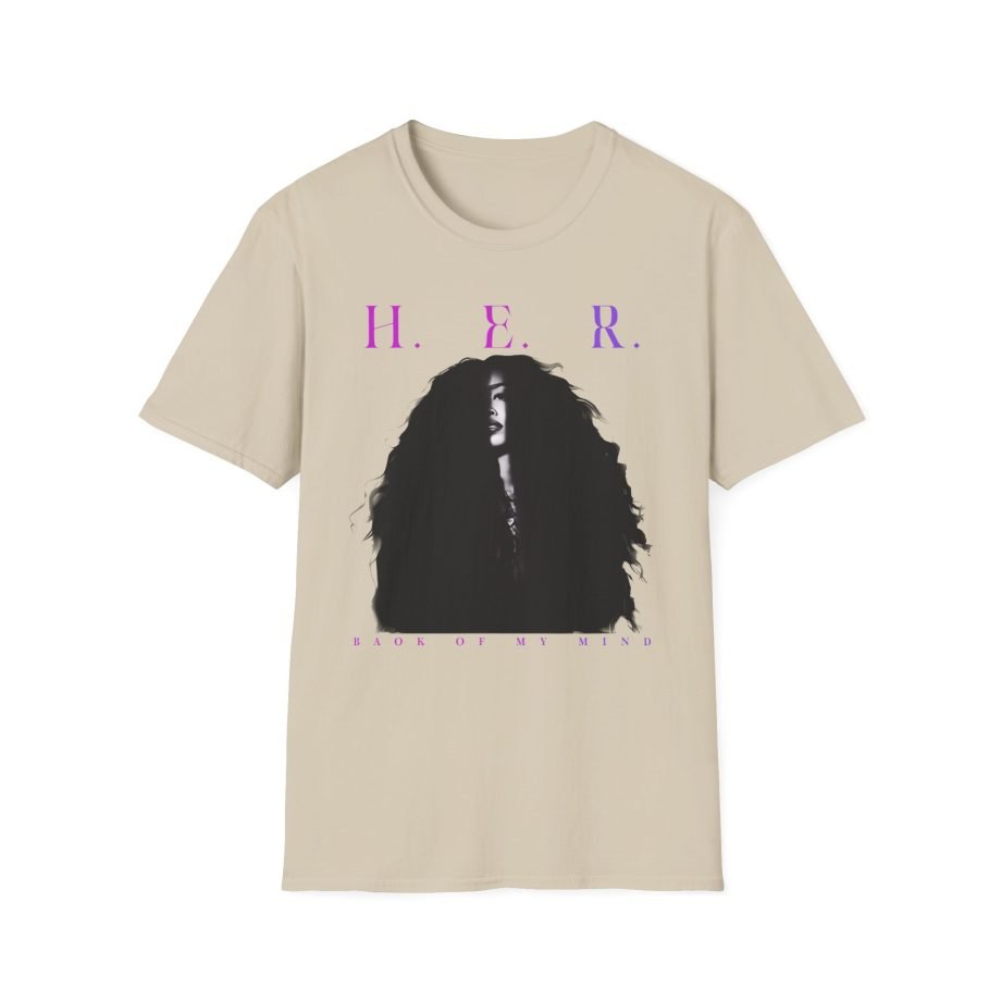 H.E.R. Wavy Hair Unisex Softstyle T-Shirt