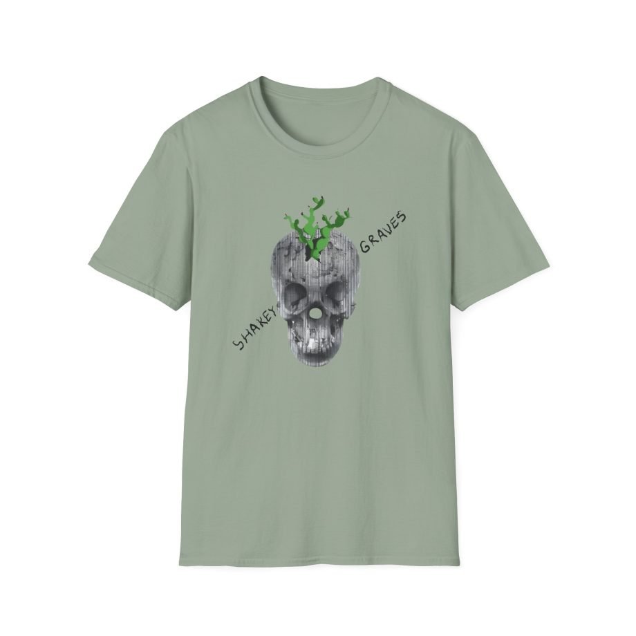 Shakey Graves Skull Unisex Softstyle T-Shirt