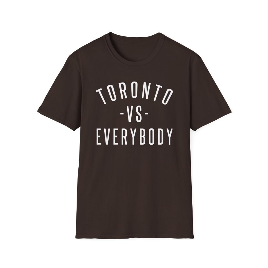 Saukrates Toronto vs everybody Unisex Softstyle T-Shirt
