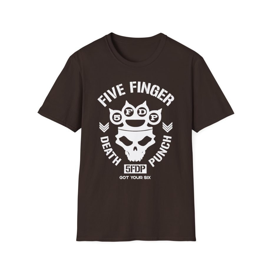 Five Finger Death Punch Knucklehead Unisex Softstyle T-Shirt