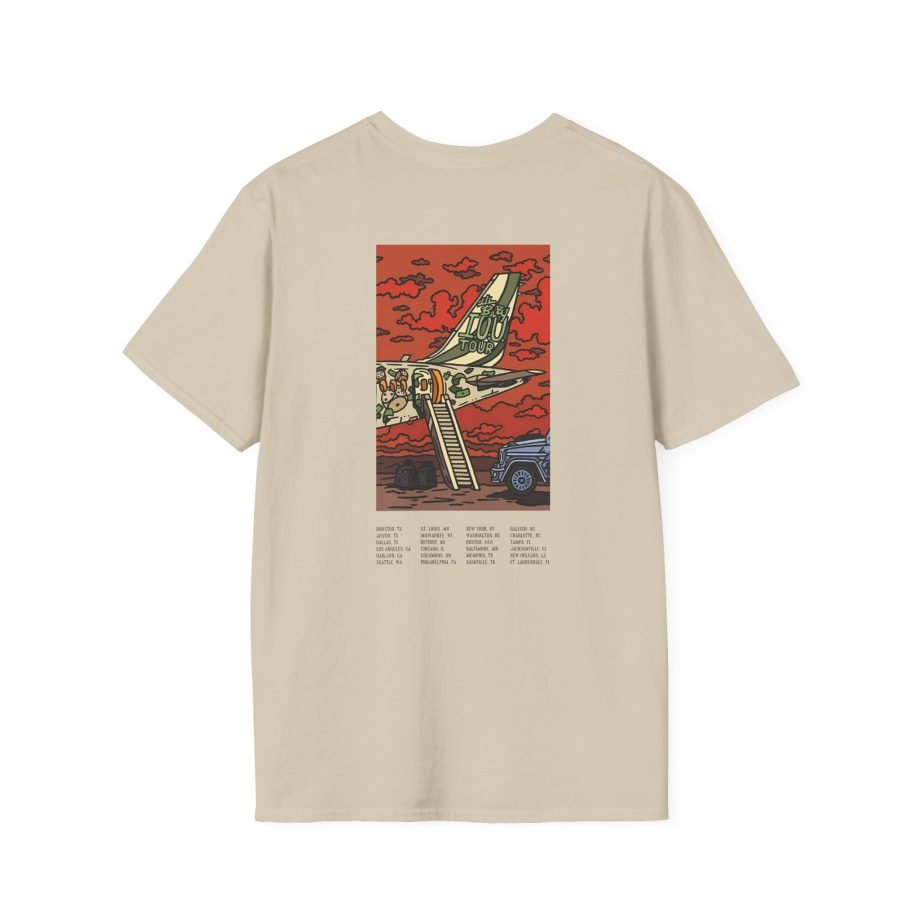 Lil Baby Iou Tour Flying Unisex Softstyle T-Shirt