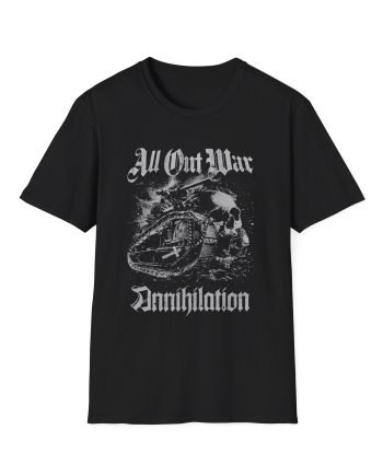 All Out War Annihilation Unisex Softstyle T-Shirt