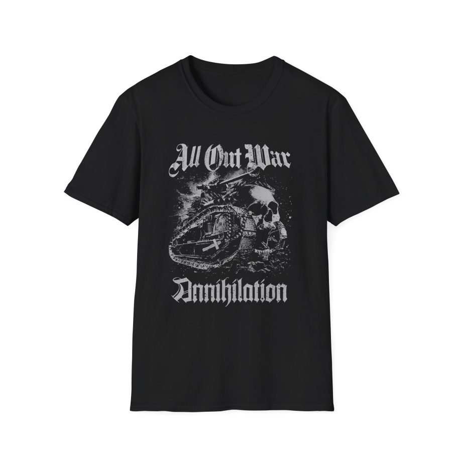 All Out War Annihilation Unisex Softstyle T-Shirt