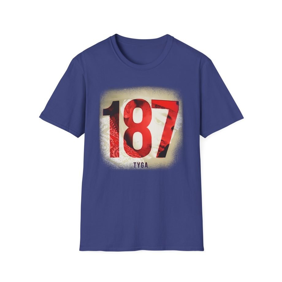 Tyga 187 Bandana Unisex Softstyle T-Shirt,